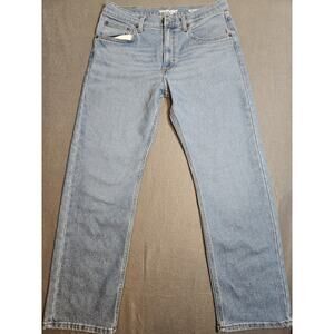 Wrangler Jeans Men's 33X29 Blue Light Was Regular Fit Cowboy Cut Denim Jeans